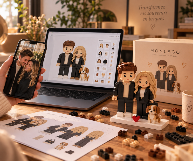 Personnage LEGO personnalisé : créez votre figurine à partir d'une photo