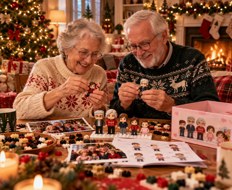 Cadeau de Noël personnalisé pour grands-parents : 10 idées qui font vraiment plaisir